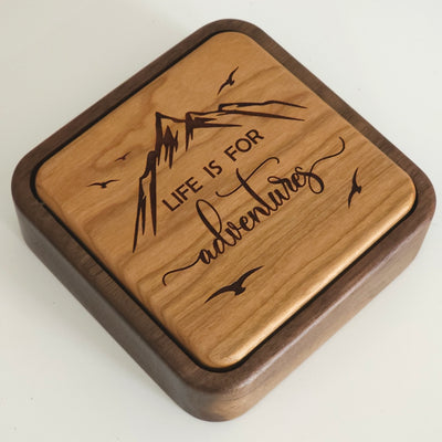 Flip Top Box (4 1/2 x 4 1/2 inches)
