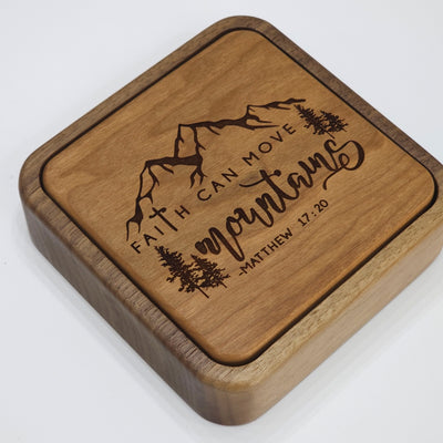 Flip Top Box (4 1/2 x 4 1/2 inches)