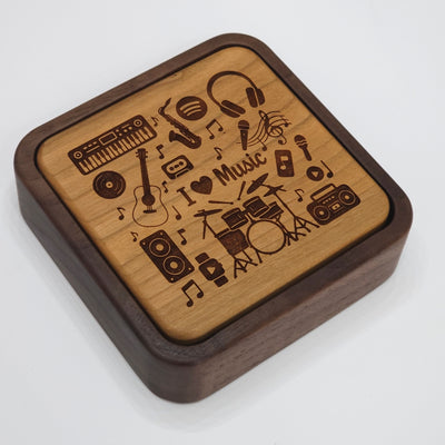 Flip Top Box (4 1/2 x 4 1/2 inches)