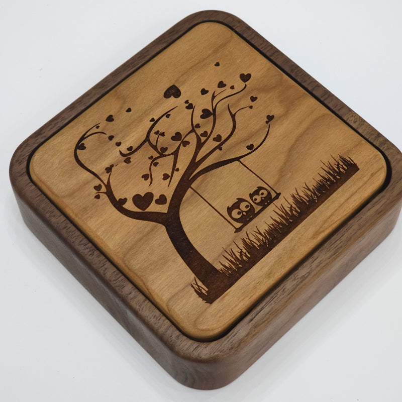 Flip Top Box (4 1/2 x 4 1/2 inches)