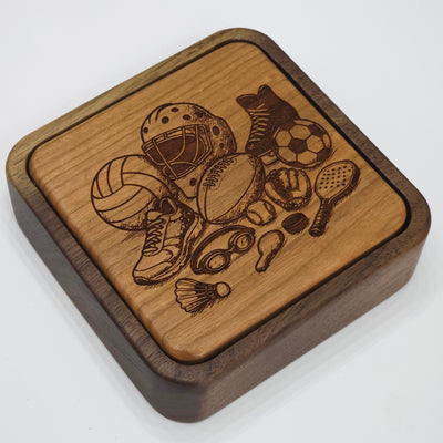 Flip Top Box (4 1/2 x 4 1/2 inches)