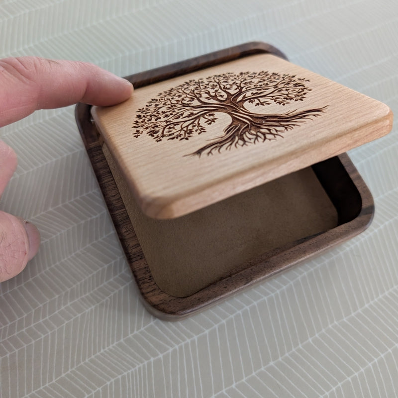 Flip Top Box (4 1/2 x 4 1/2 inches)