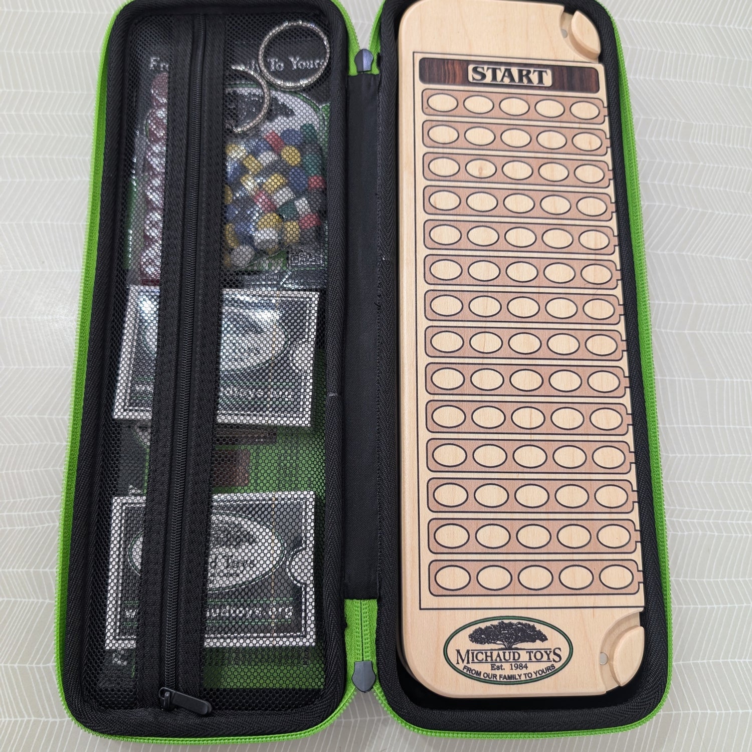 Travel Frustration Rummy (Dice and Cards) – Michaud Toys