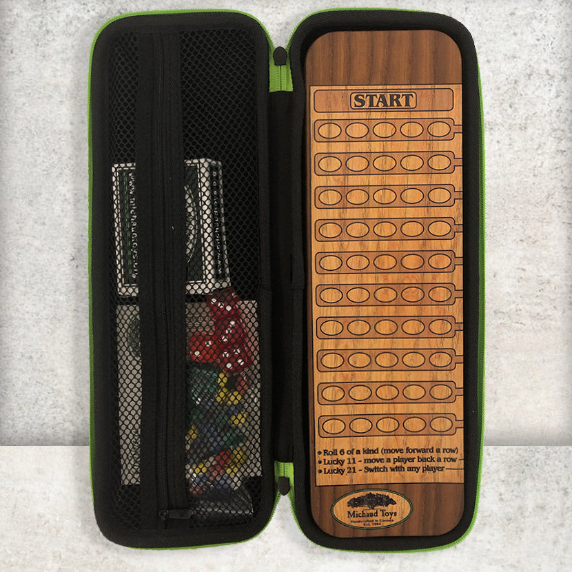 Travel Frustration Rummy (Dice and Cards) – Michaud Toys