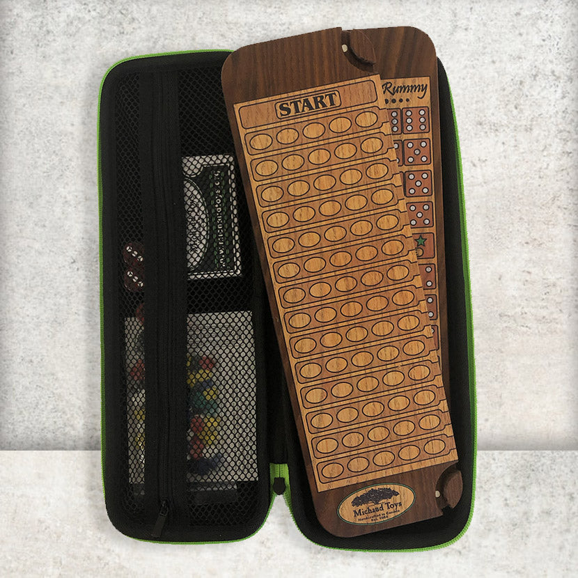 Travel Frustration Rummy (Dice and Cards) – Michaud Toys
